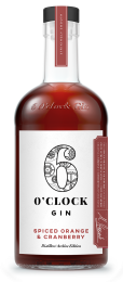 6 O'Clock SPICED ORANGE & CRANBERRY Gin 70cl