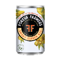 FRIDGE PACK - Foreva Farmers SMOKY GINGER ALE 8 x 150ml