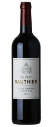 Le Petit Vauthier 2015 St Emilion Grande Cru