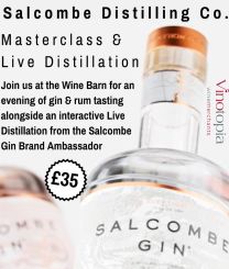 Salcombe Masterclass & Live Distillation - Friday 25th October