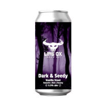 SINGLE CAN - Little Ox Brew Co Dark & Seedy Vanilla Stout 440ml